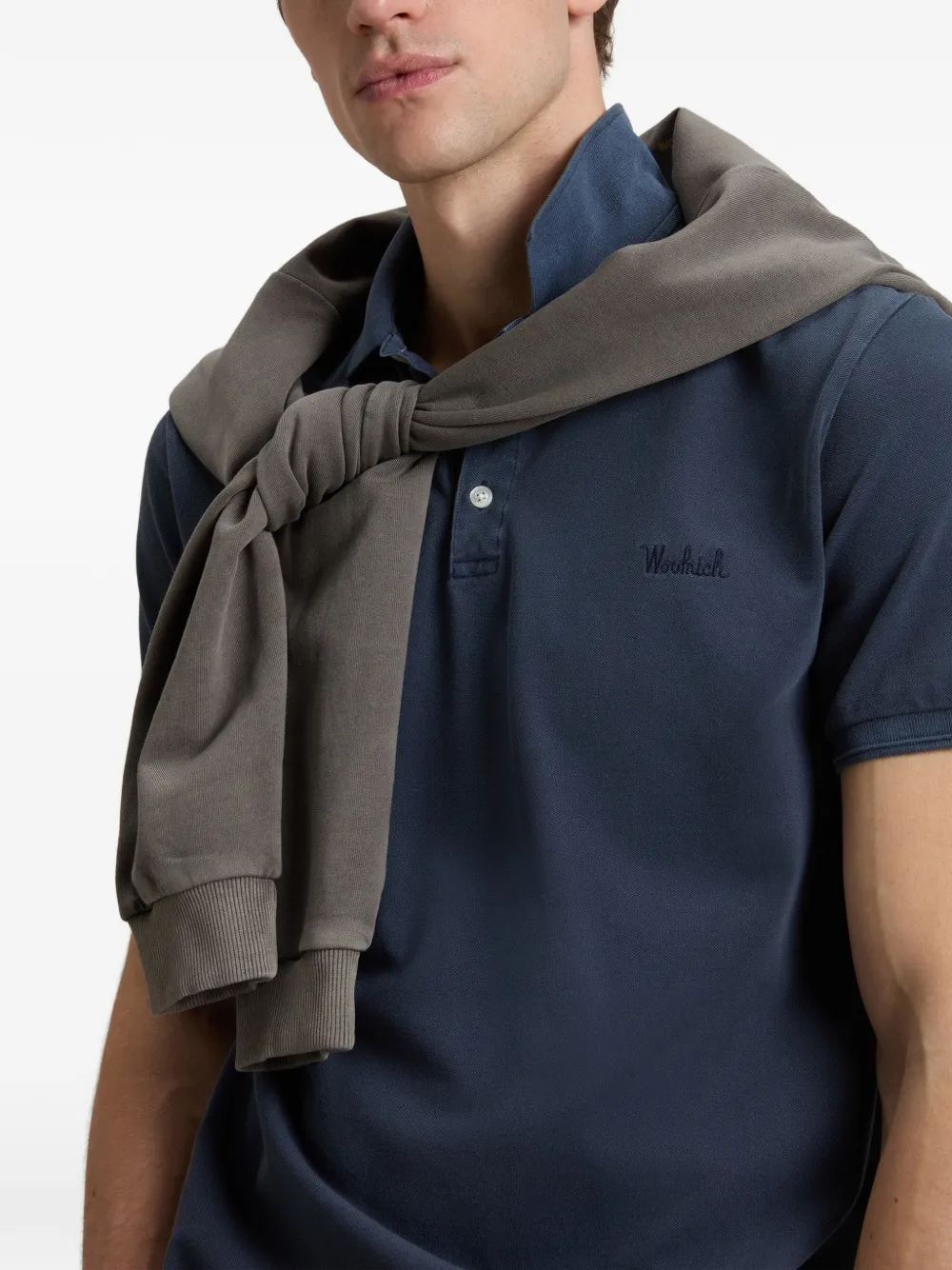 Woolrich Poloshirt Blauw