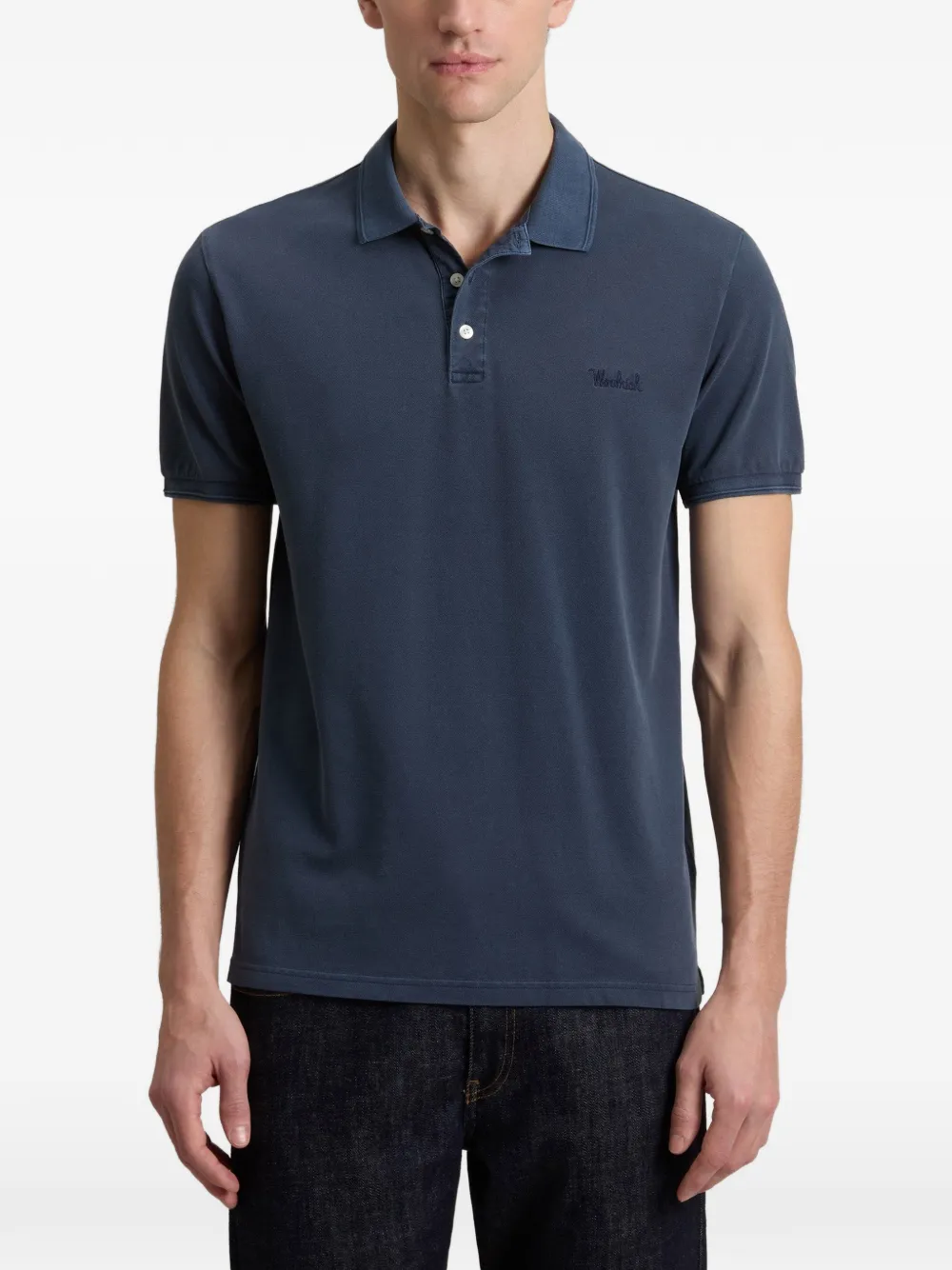 Woolrich Poloshirt Blauw