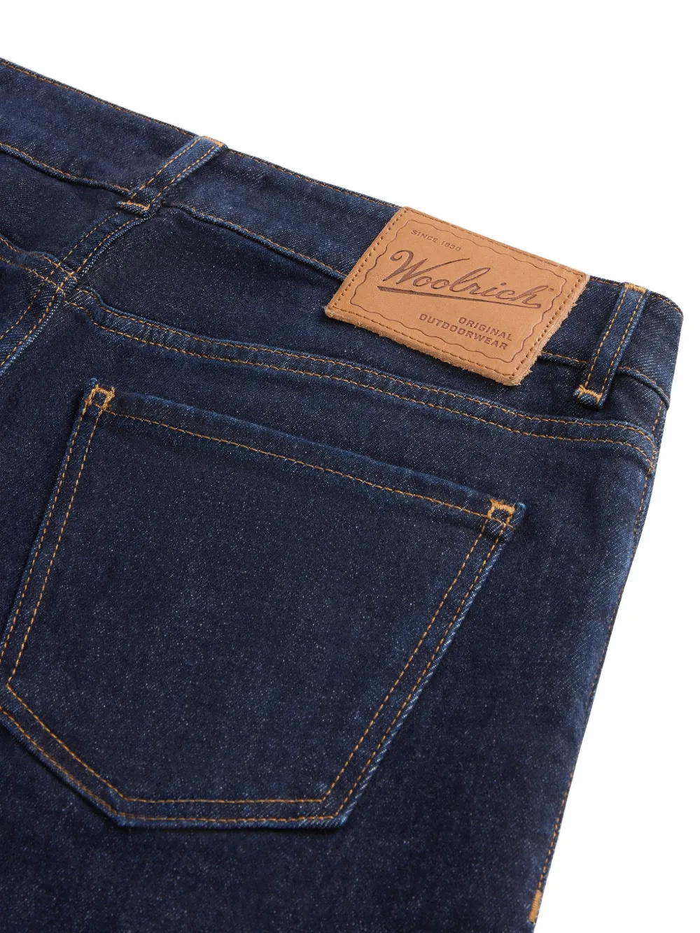 Woolrich Regular jeans met vijf zakken Blauw