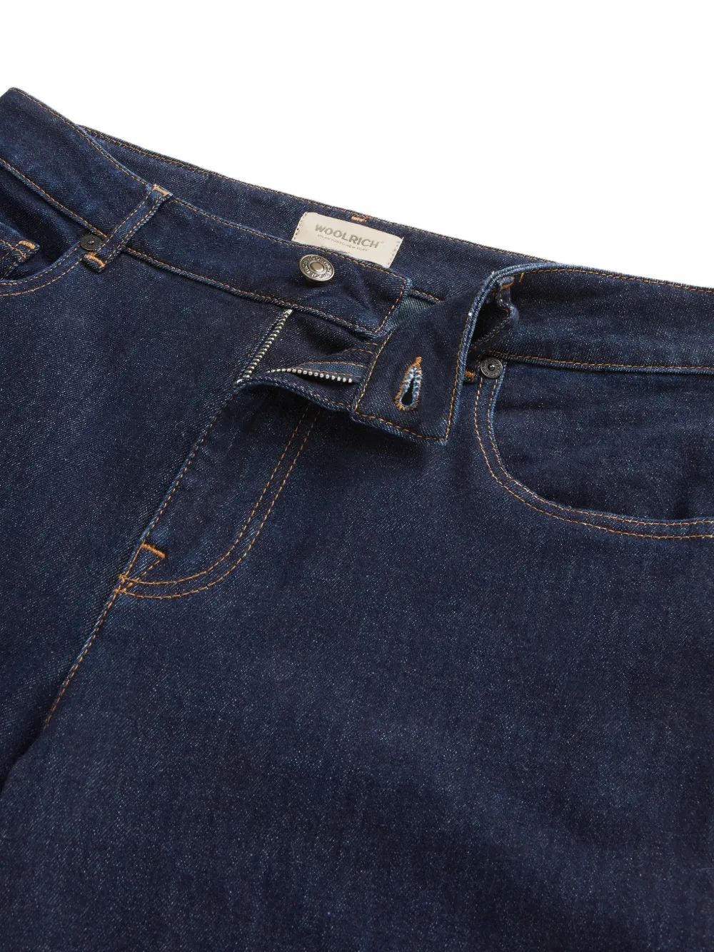 Woolrich Regular jeans met vijf zakken Blauw