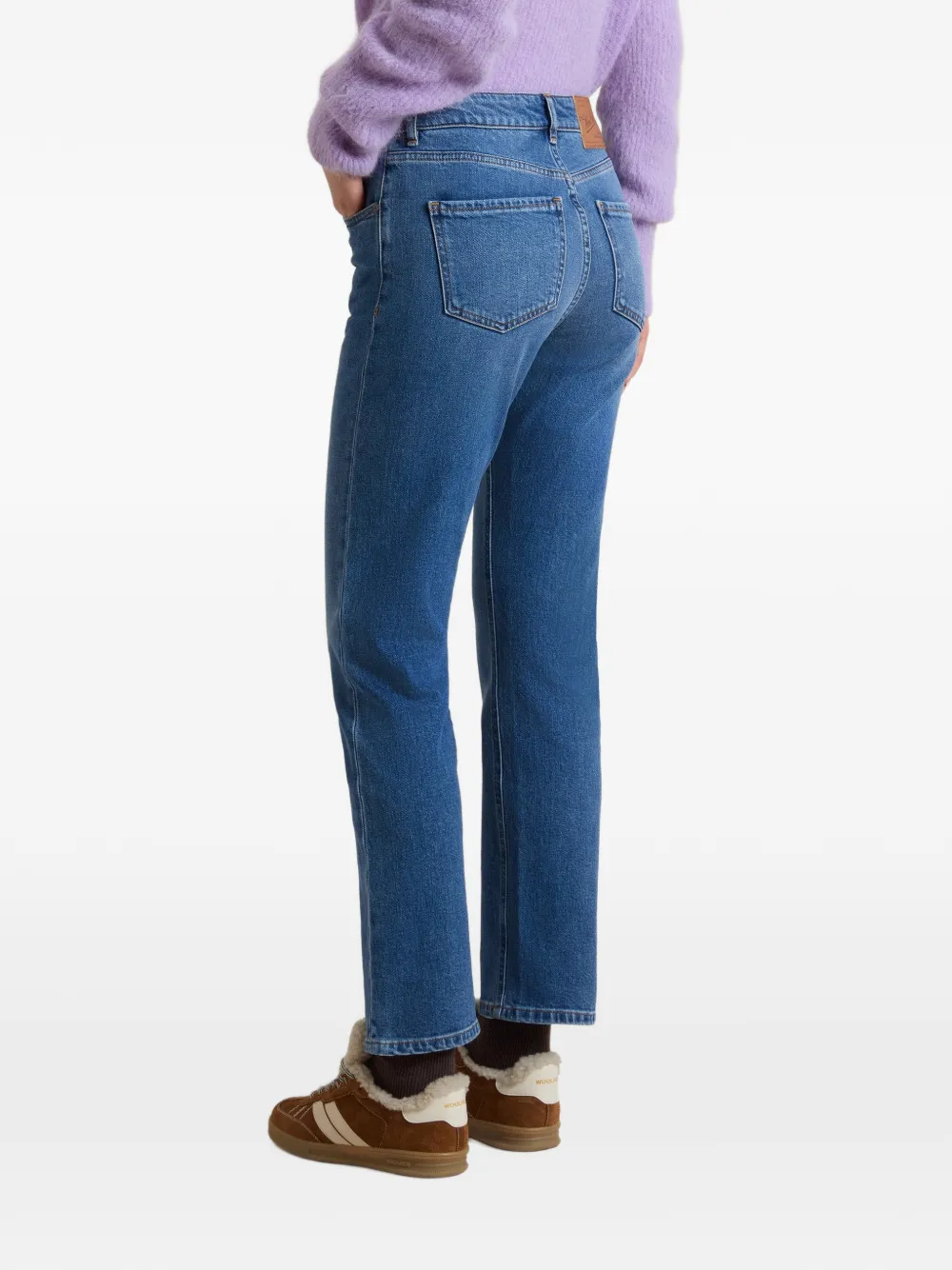  Woolrich Vaqueros 5 Pockets Regular - Azul 
