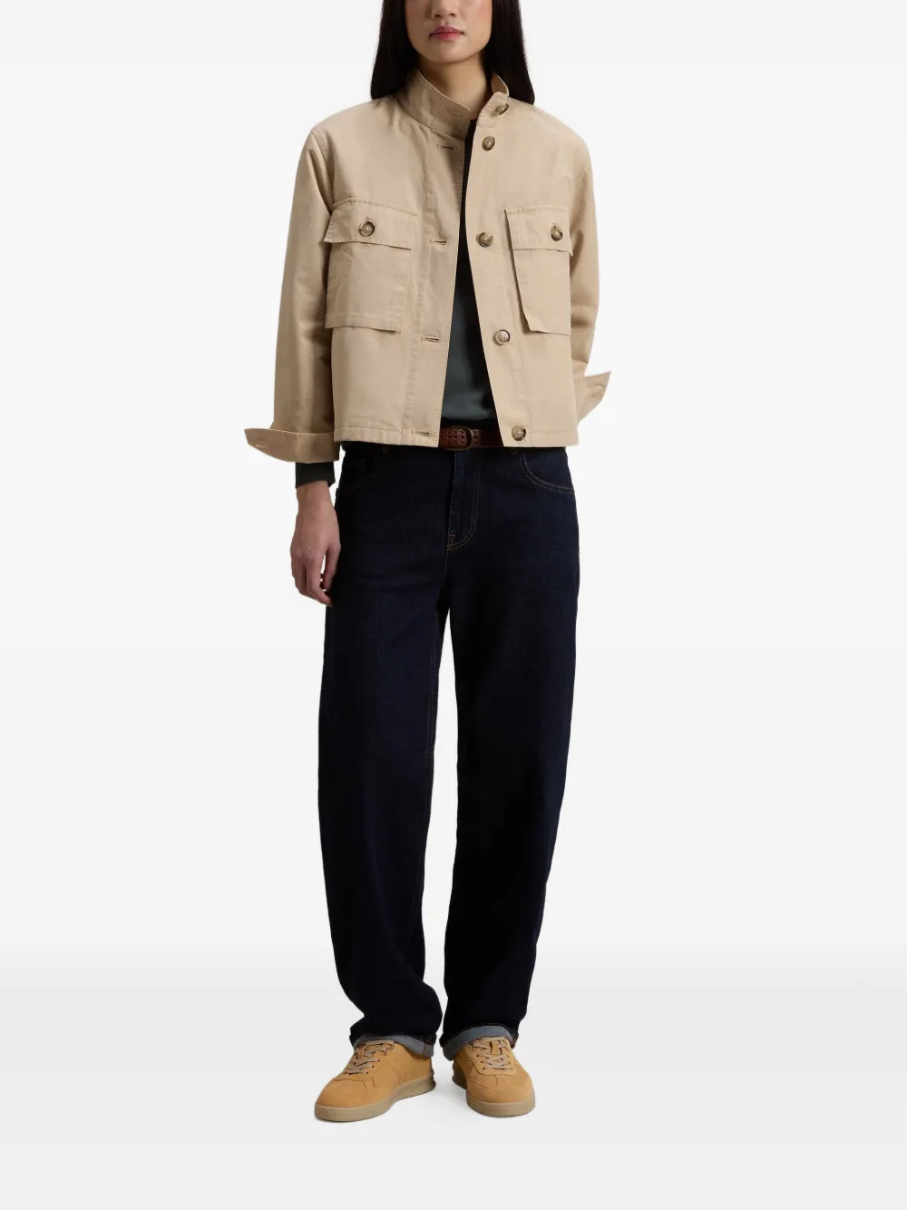  Woolrich Field Patch-pocket Jacket - Neutrals 