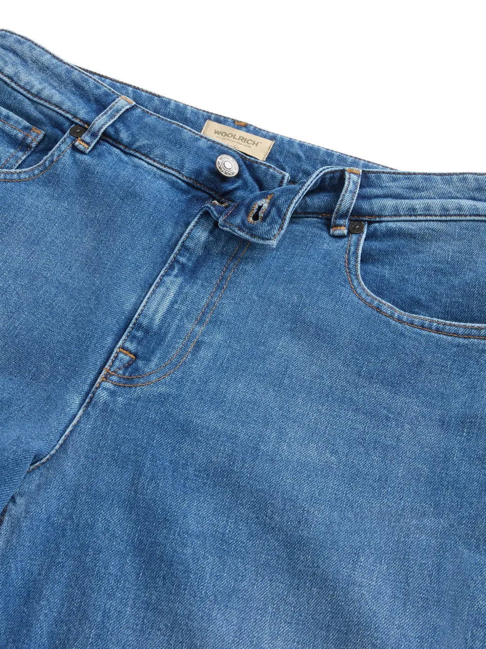Woolrich Jeans met vijf zakken Blauw