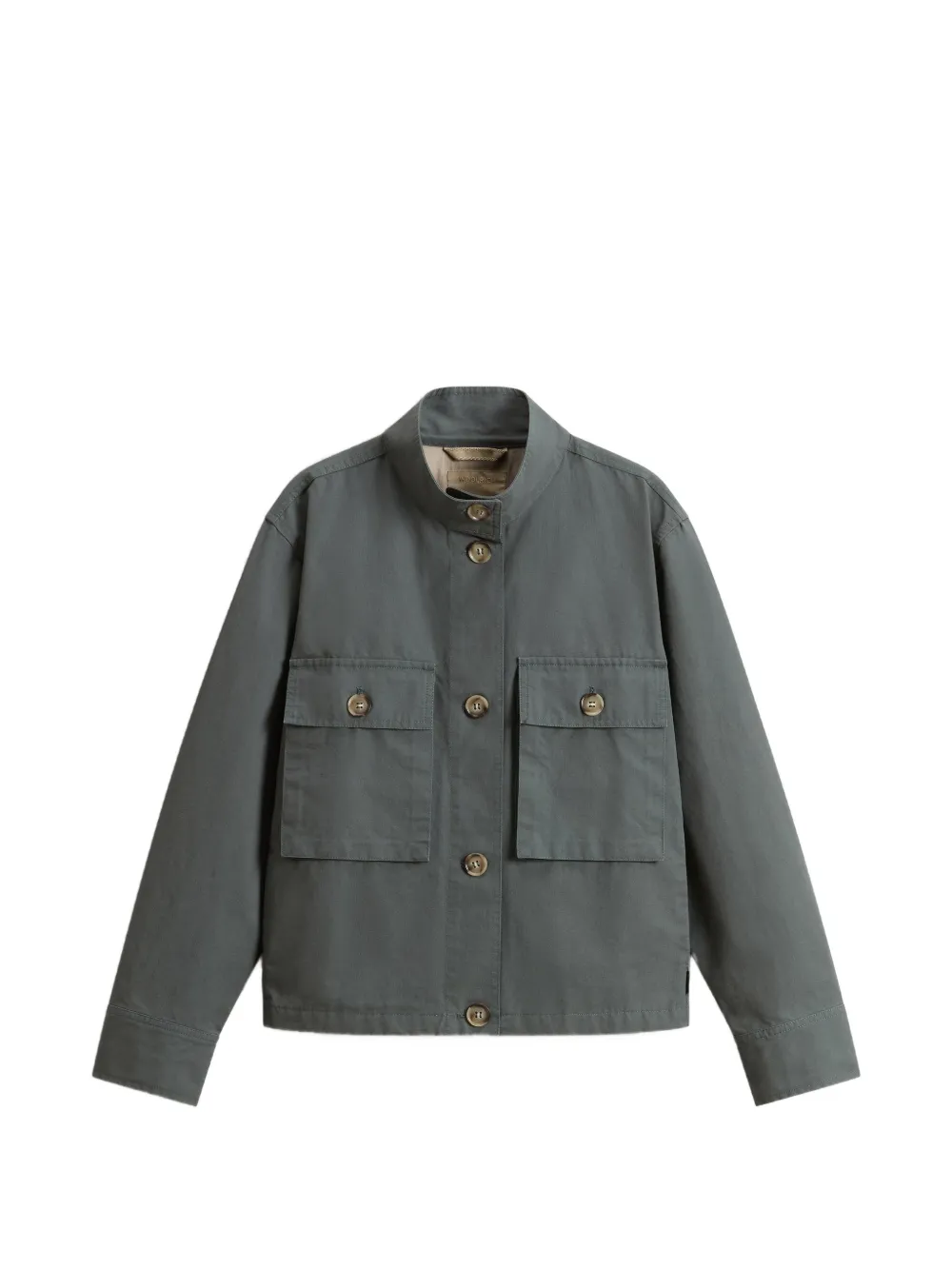 Woolrich Giacca Field con tasche applicate - Verde