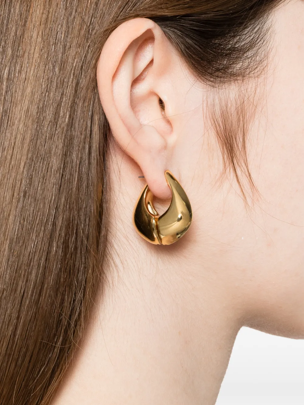  Soeur Maxi Moon Earrings - Gold 