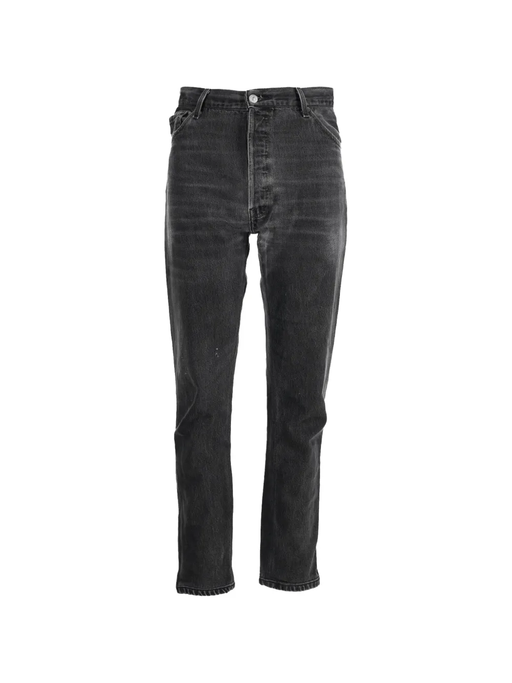 RE/DONE customised Levi's high-rise trousers - Black