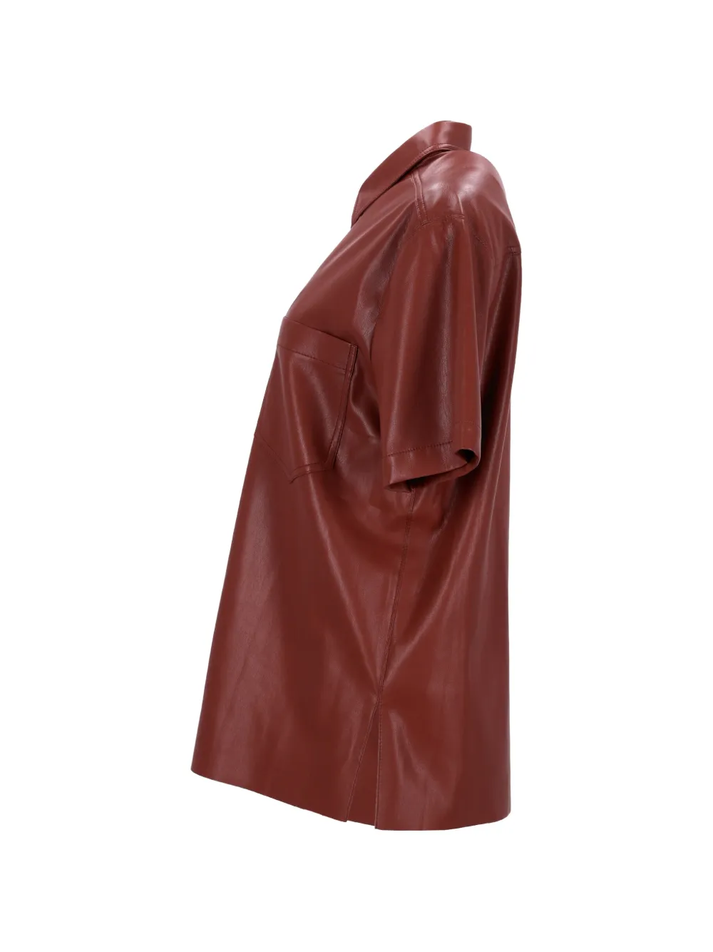 Adam Faux-Leather Shirt
