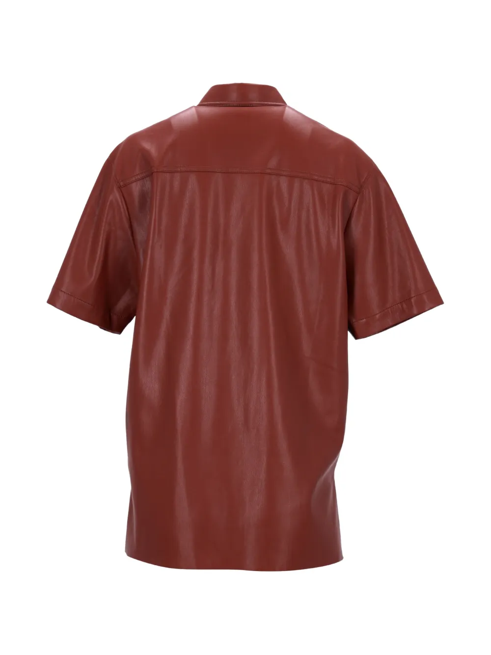 Adam Faux-Leather Shirt
