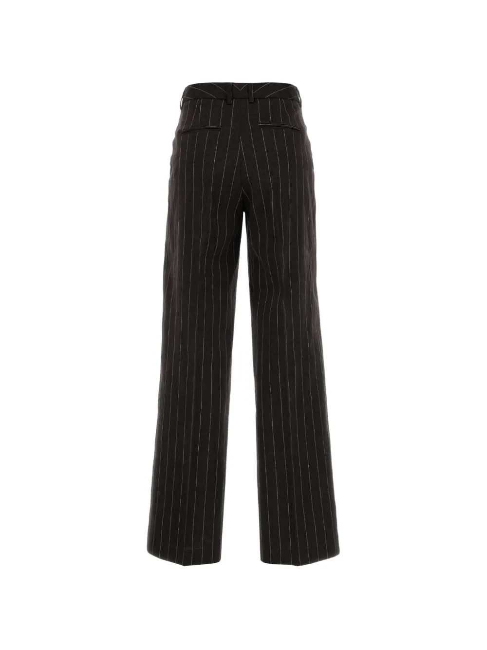 PT Torino Lola broek met krijtstreep Zwart