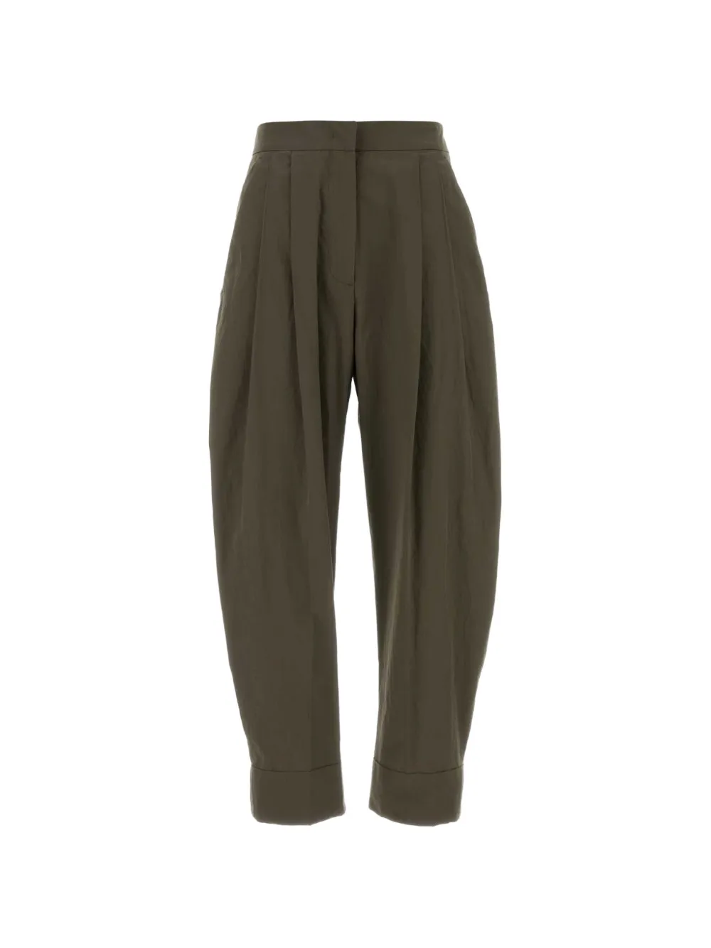 PT Torino Cloe cotton trousers - Verde