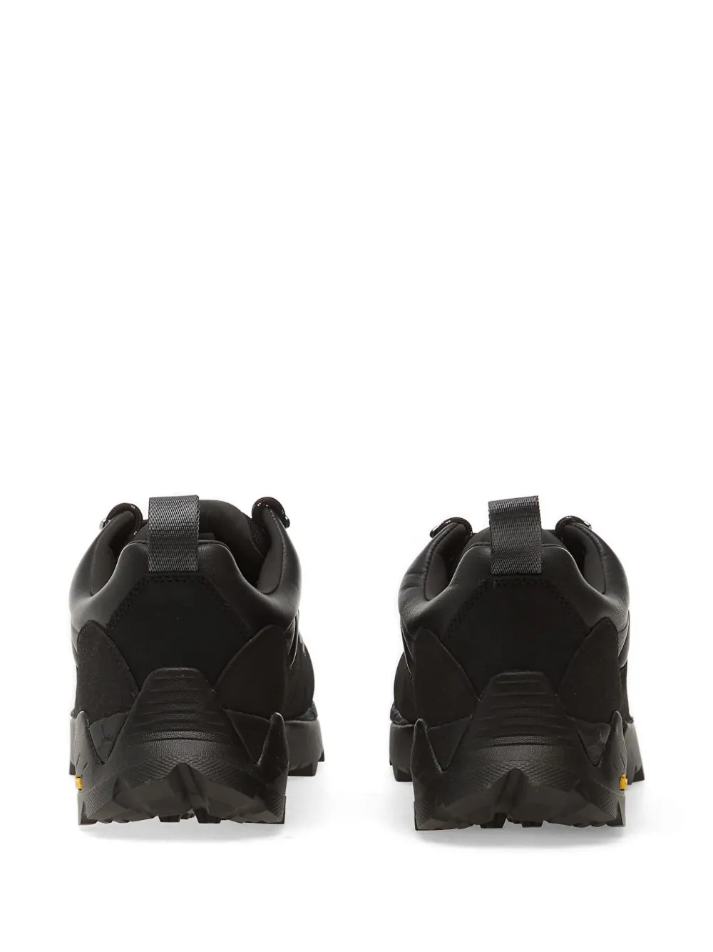 ROA Katharina Skeletal leren sneakers Zwart