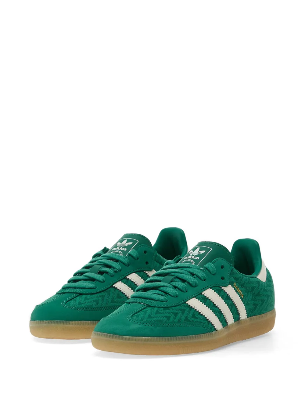 adidas Samba OG leren sneakers Groen