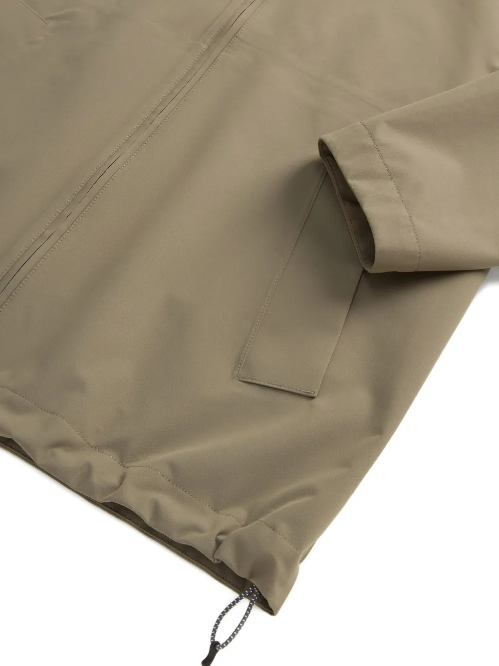 Woolrich Pacific gelaagd jack met capuchon Beige