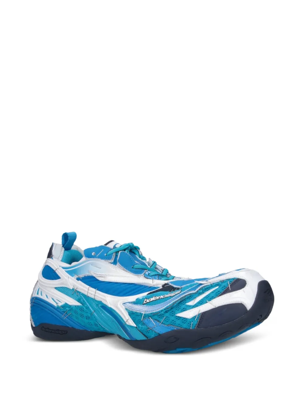 Balenciaga Soleless sneakers met vlakken Blauw
