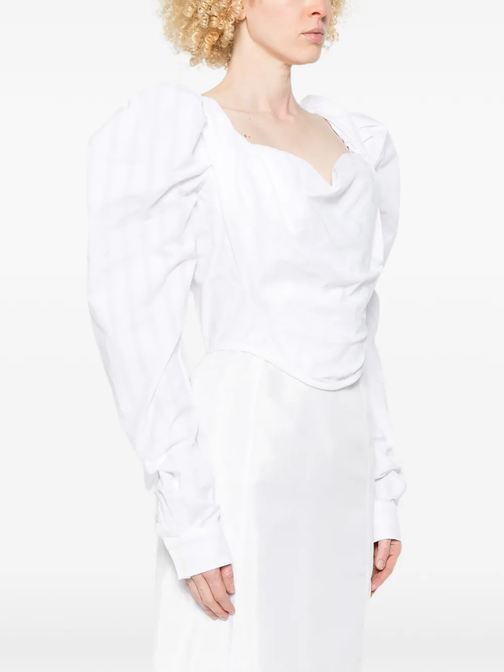 Vivienne Westwood Sunday パフスリーブ ブラウス | ホワイト