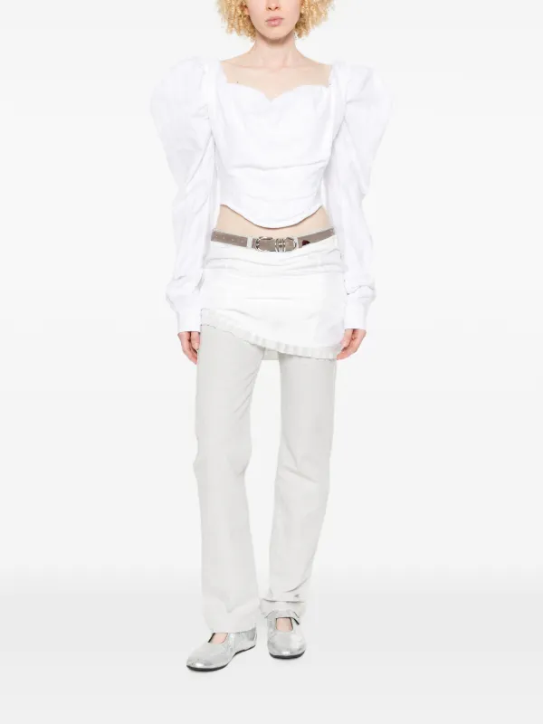 Vivienne Westwood Sunday パフスリーブ ブラウス | ホワイト