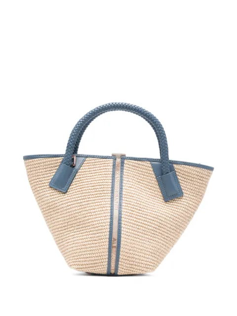 Alexander Smith small Lauren braided-handle tote bag