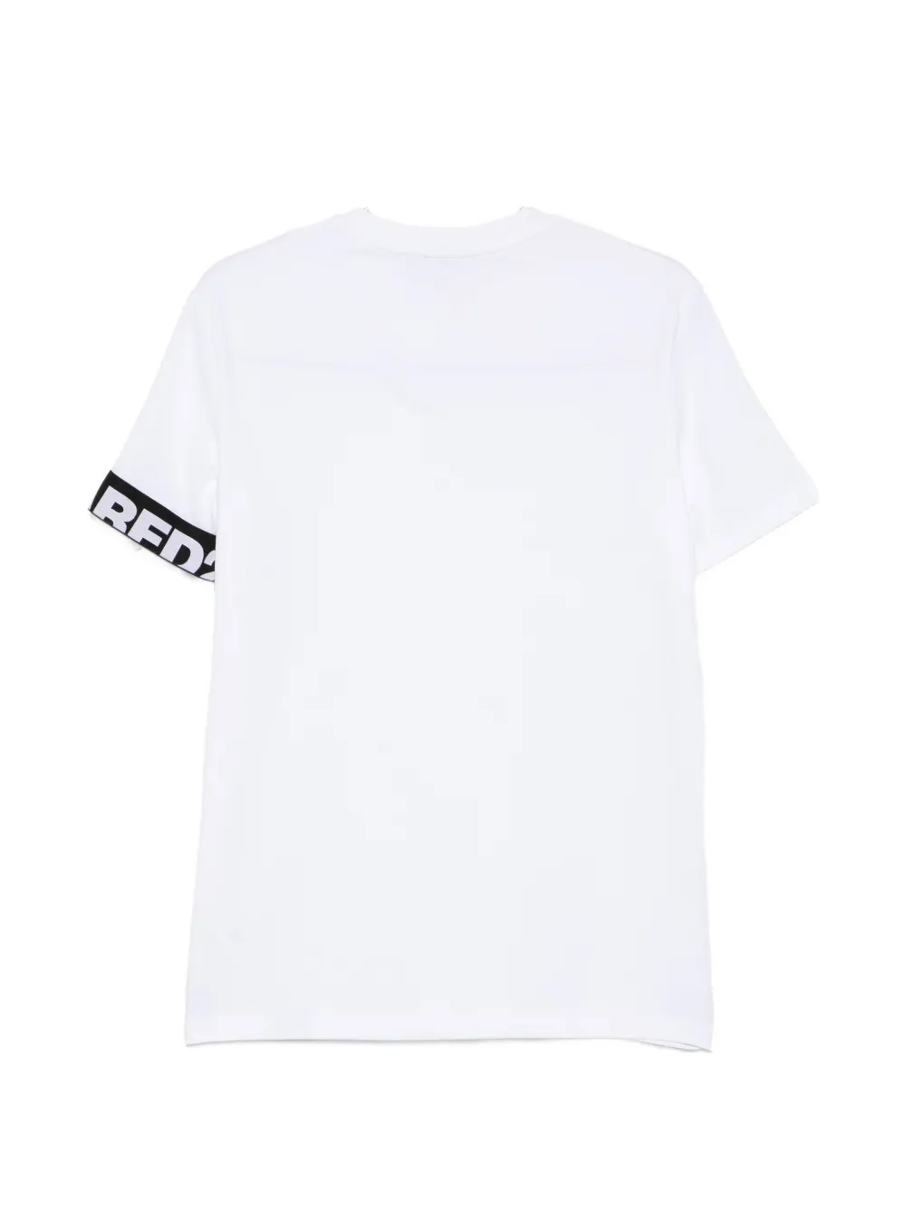 DSQUARED2 logo-patch T-shirt - Bianco