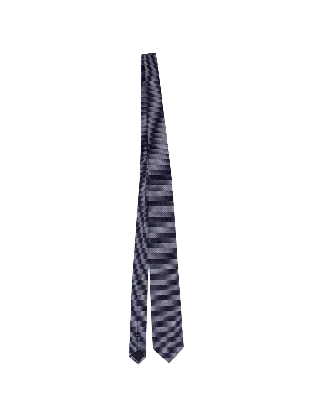 BOSS striped silk tie - Blau