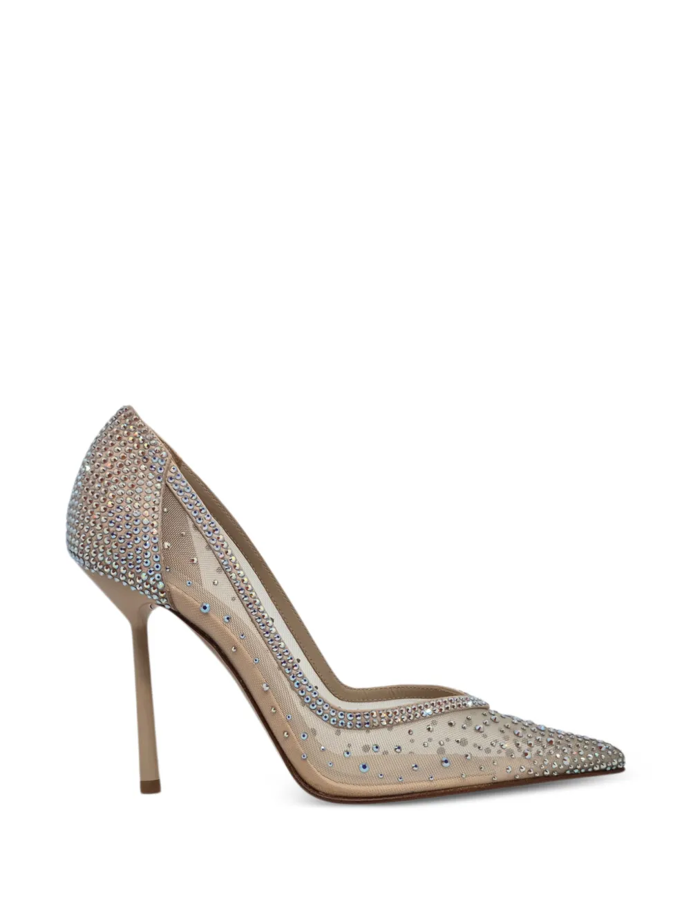 Le Silla Nicole embellished pointed pumps Wit