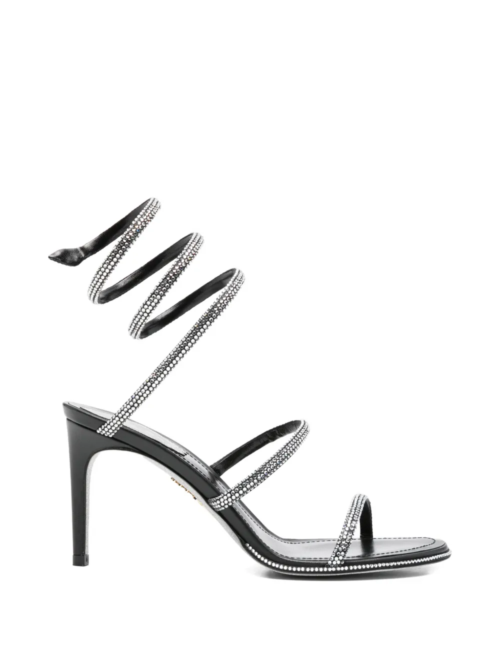 René Caovilla Cleo embellished sandals Zwart