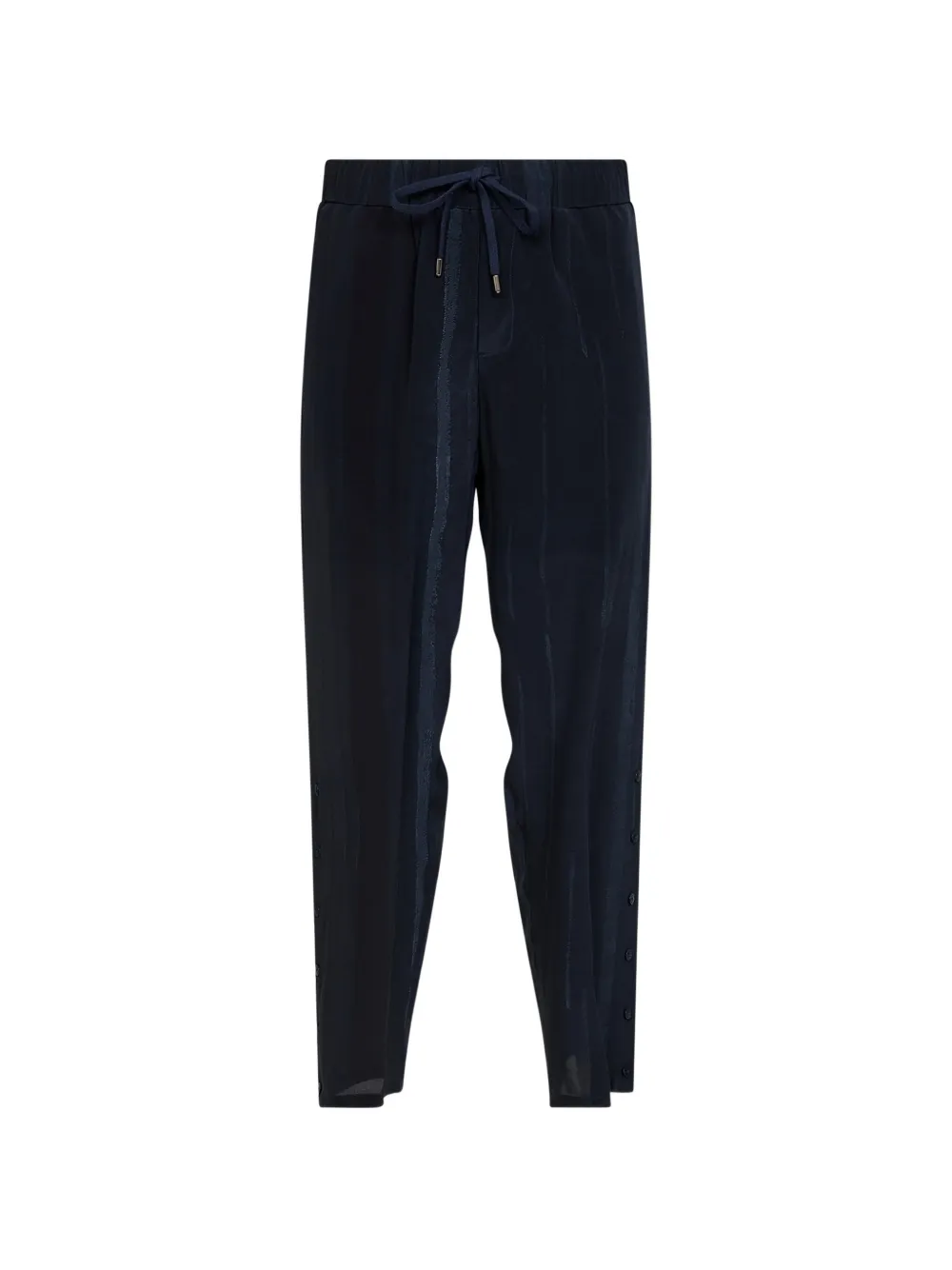Costumein drawstring tapered trousers - Blu