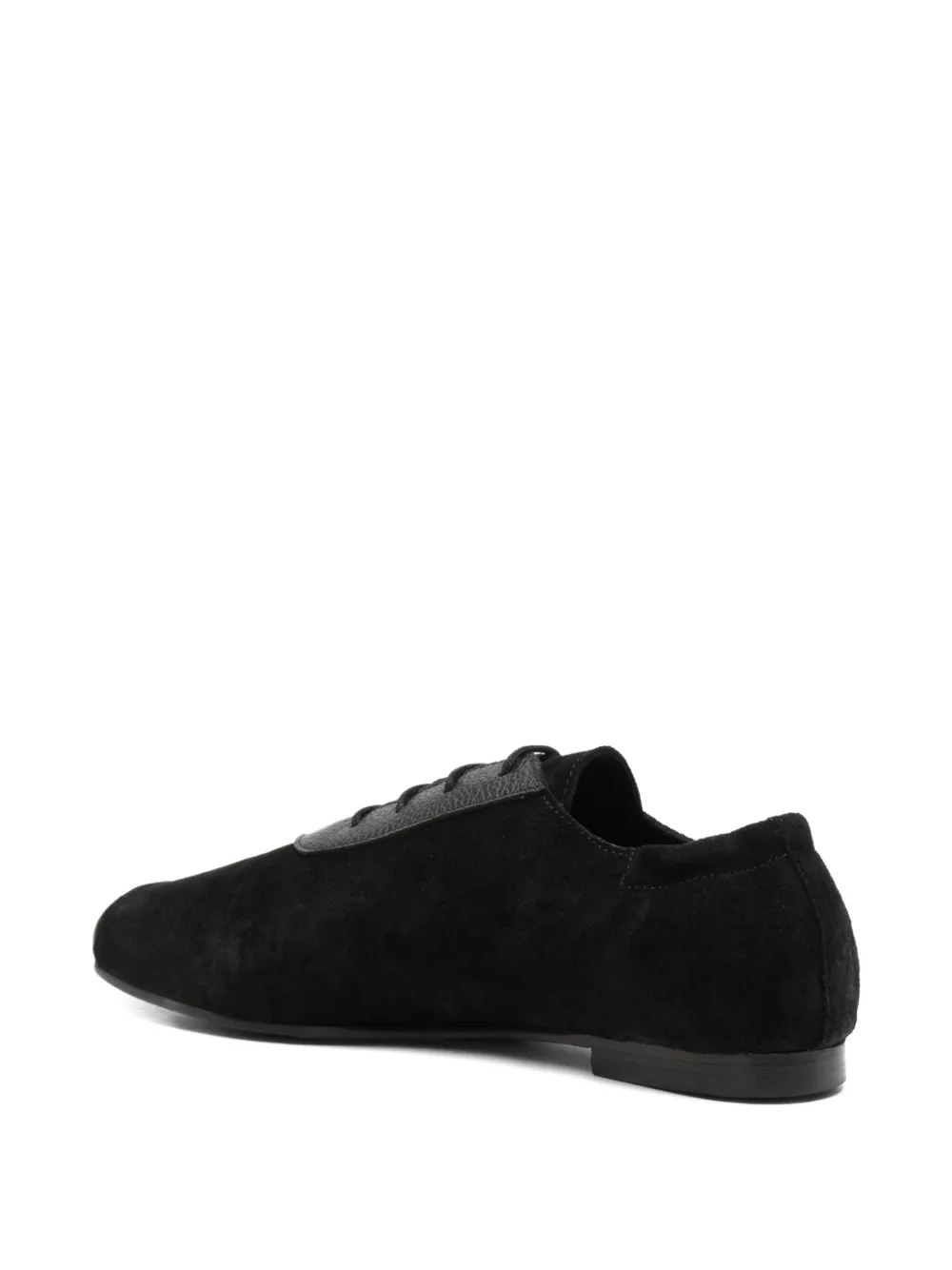 Stefan Cooke suede derby shoes Zwart