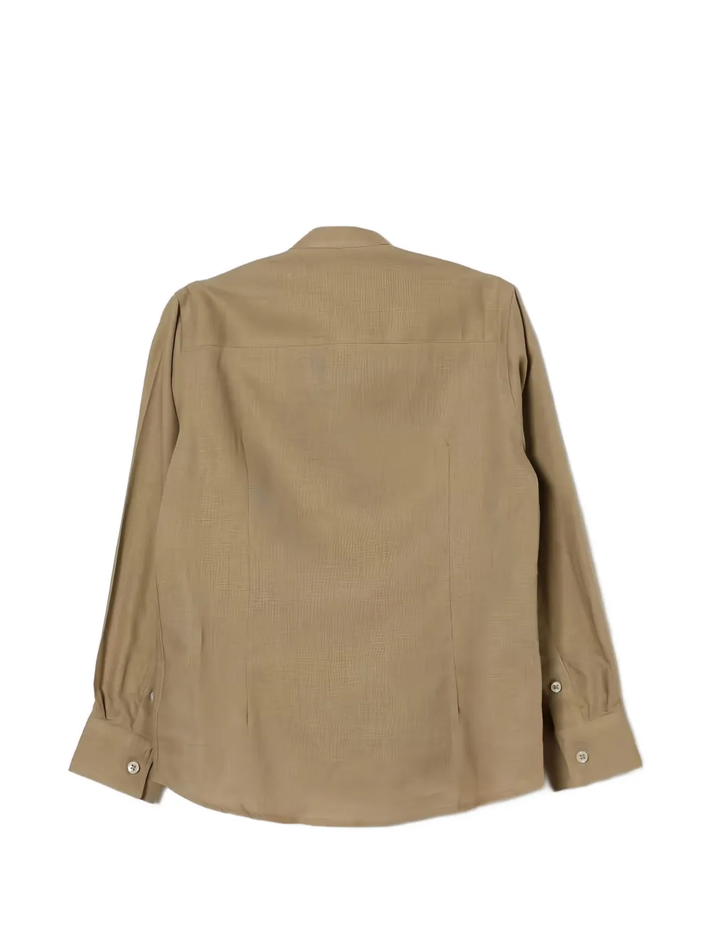 Manuel Ritz Kids Logo-embroidered Shirt - Brown 