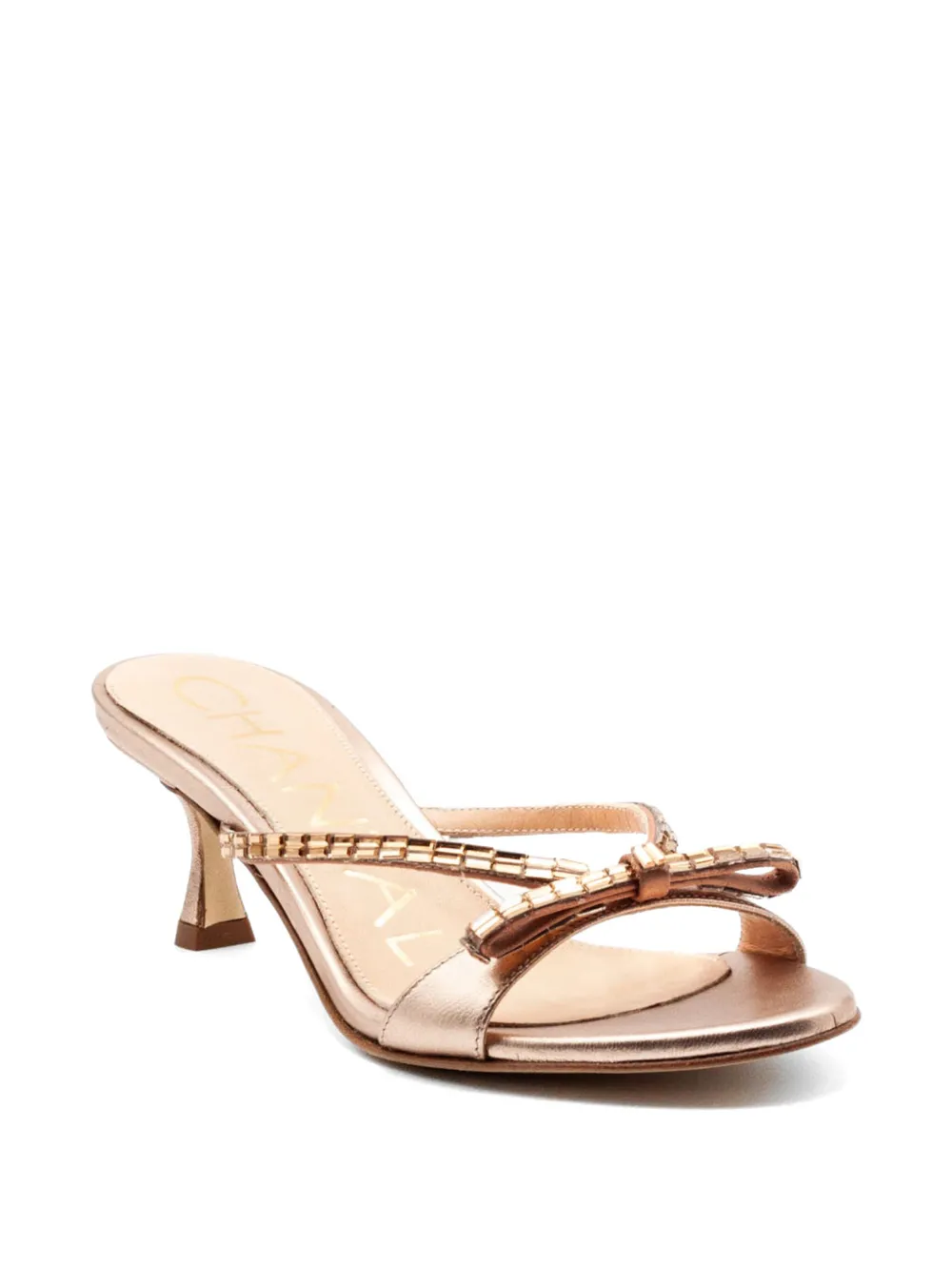  Chantal Jewelled Strap Sandals - Pink 
