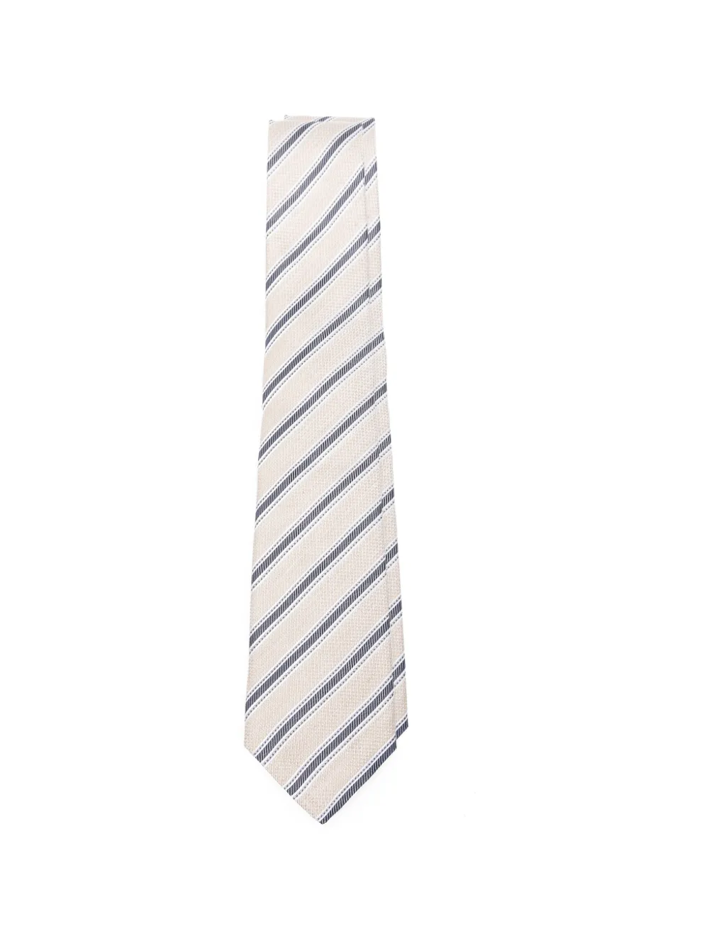 Canali striped tie - Toni neutri