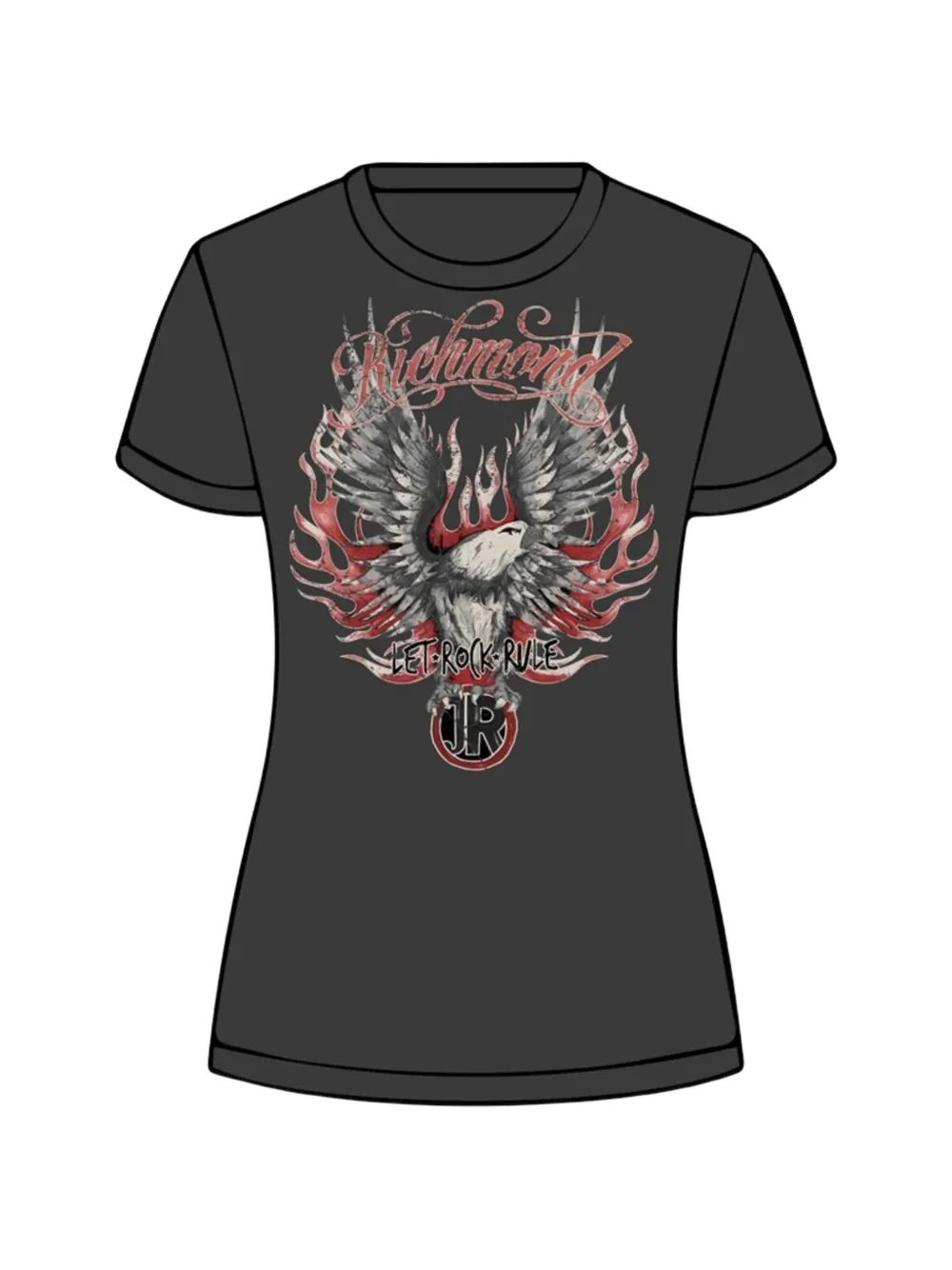 John Richmond graphic-print T-shirt - Nero