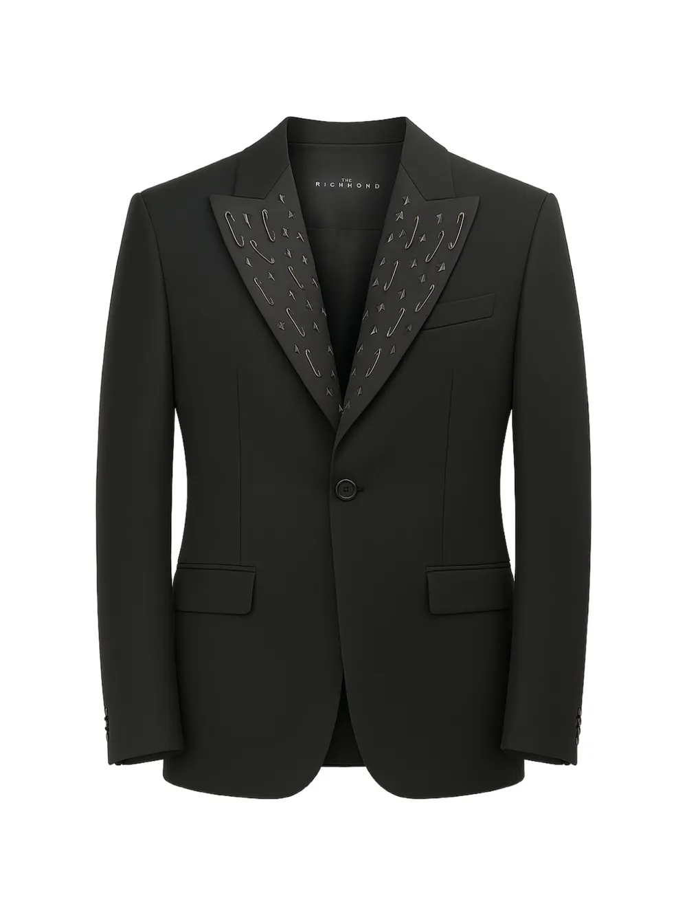 John Richmond Blazer con decorazione - Nero