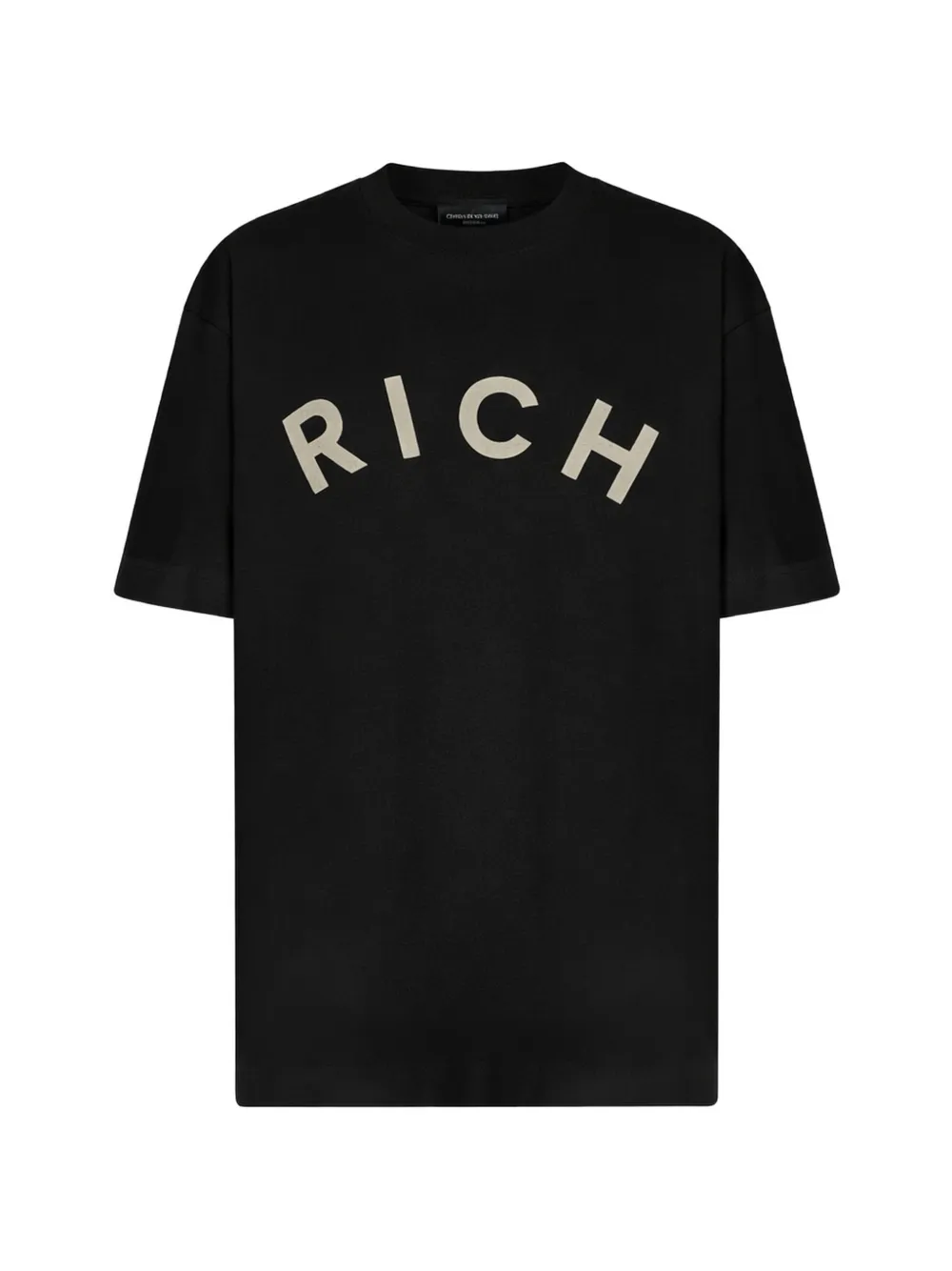 John Richmond logo-print T-shirt - Schwarz