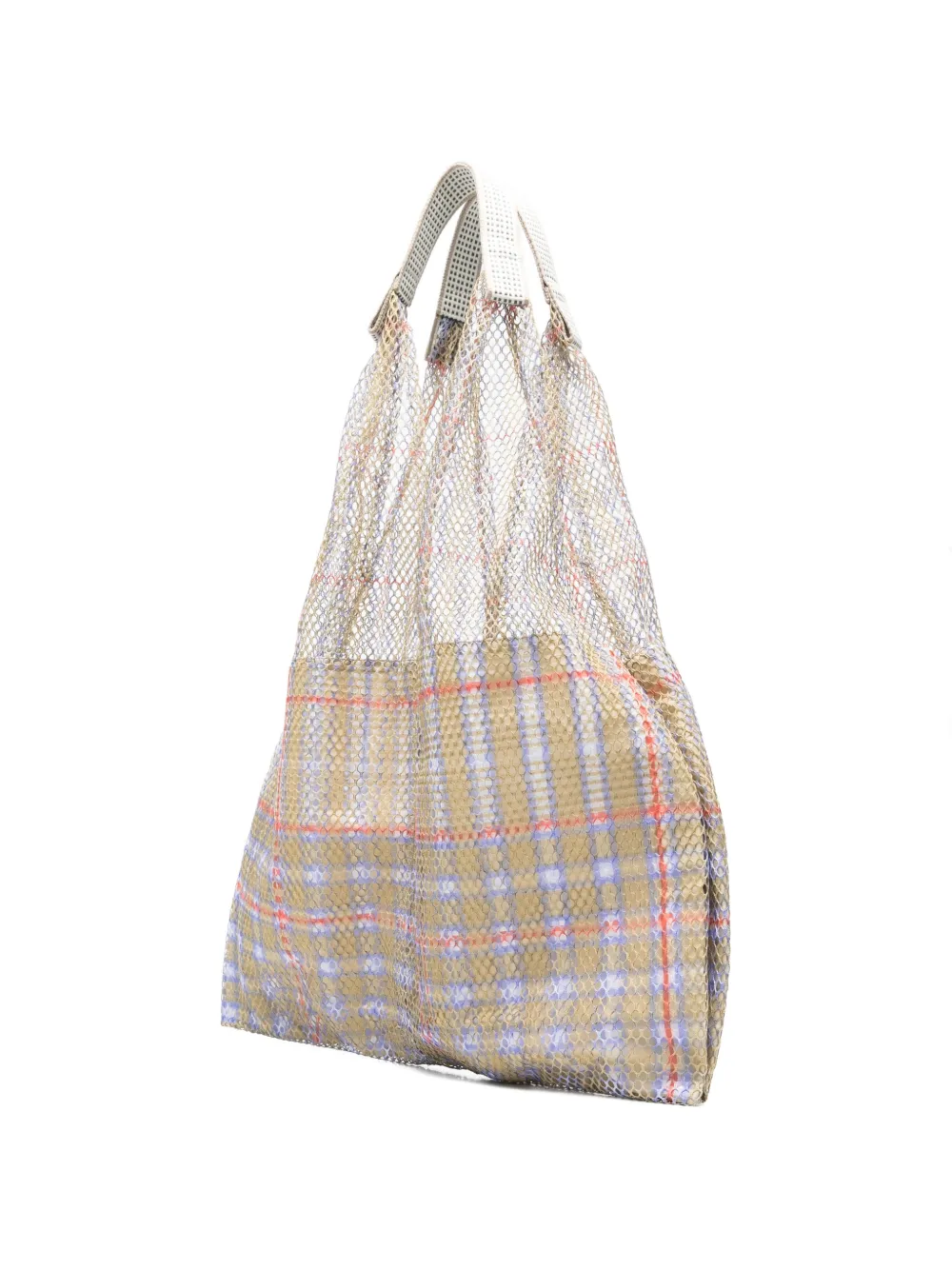  épice Plaid Tote Bag - Neutrals 