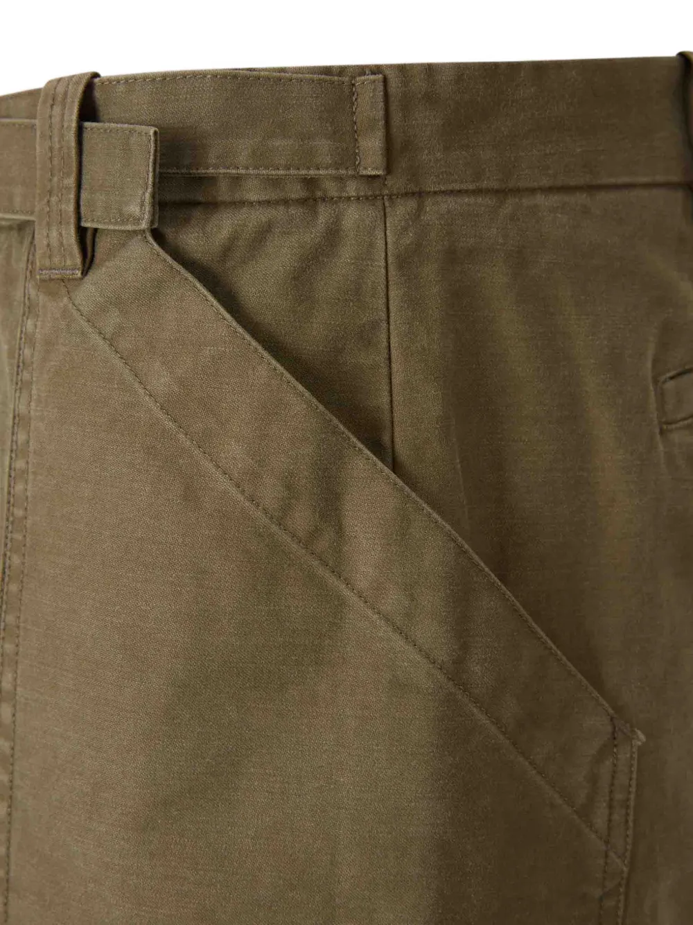 Wales Bonner Shorts met ceintuur Groen
