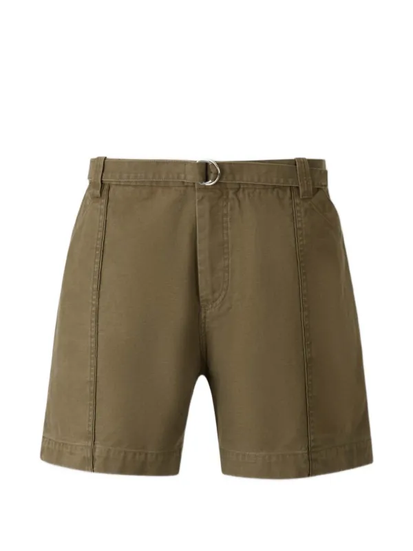 Wales Bonner Belted Shorts in Green