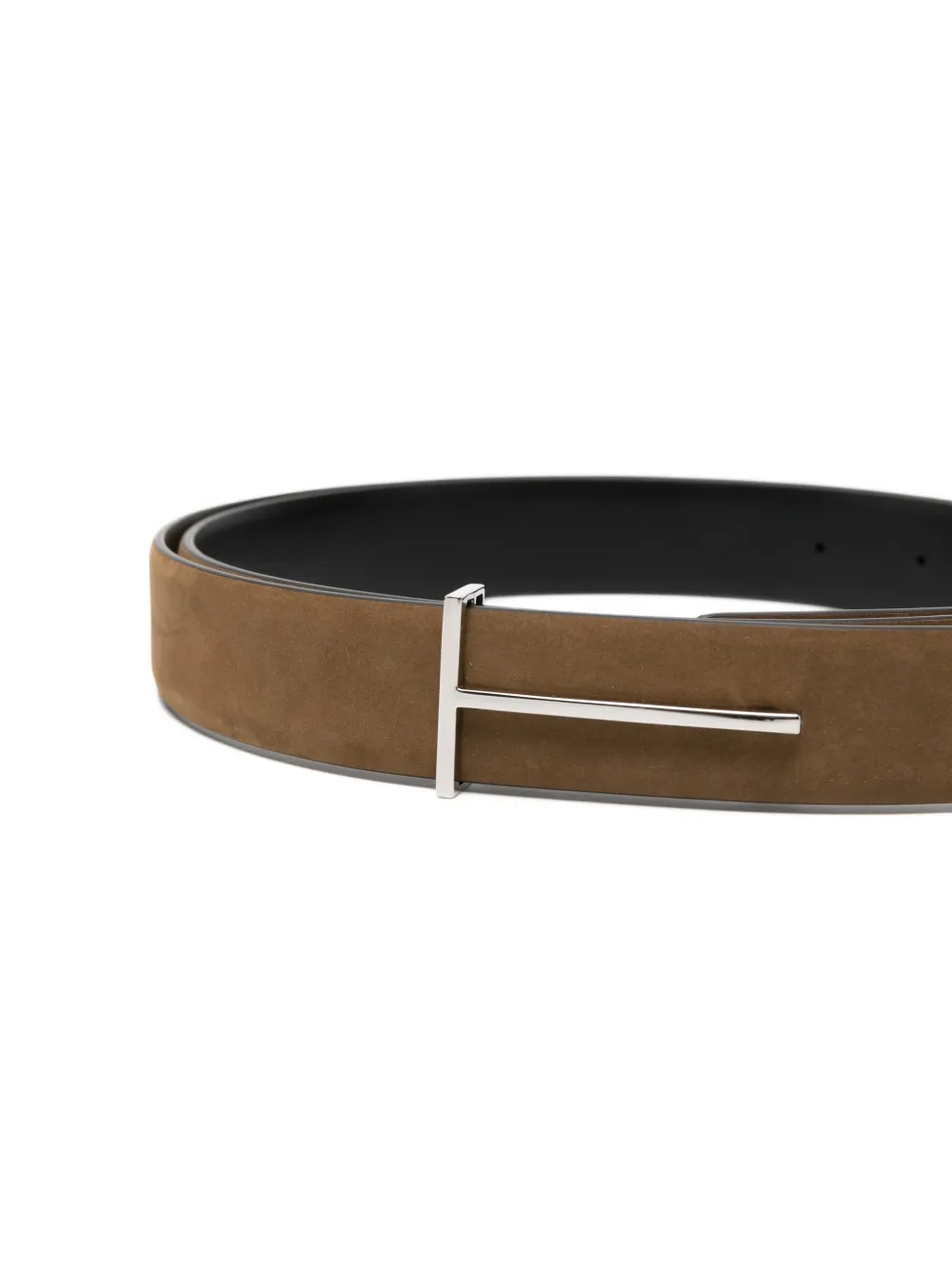  Tom Ford T-buckle Belt - Brown 