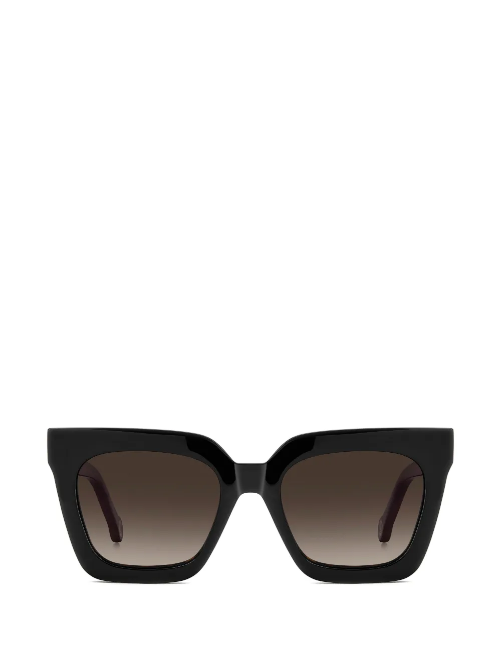 Carolina Herrera square-frame glasses - Marrone