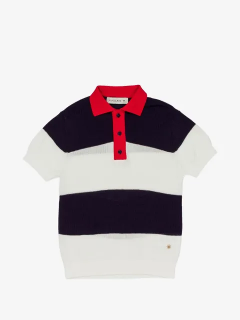 Manuel Ritz Kids striped polo shirt