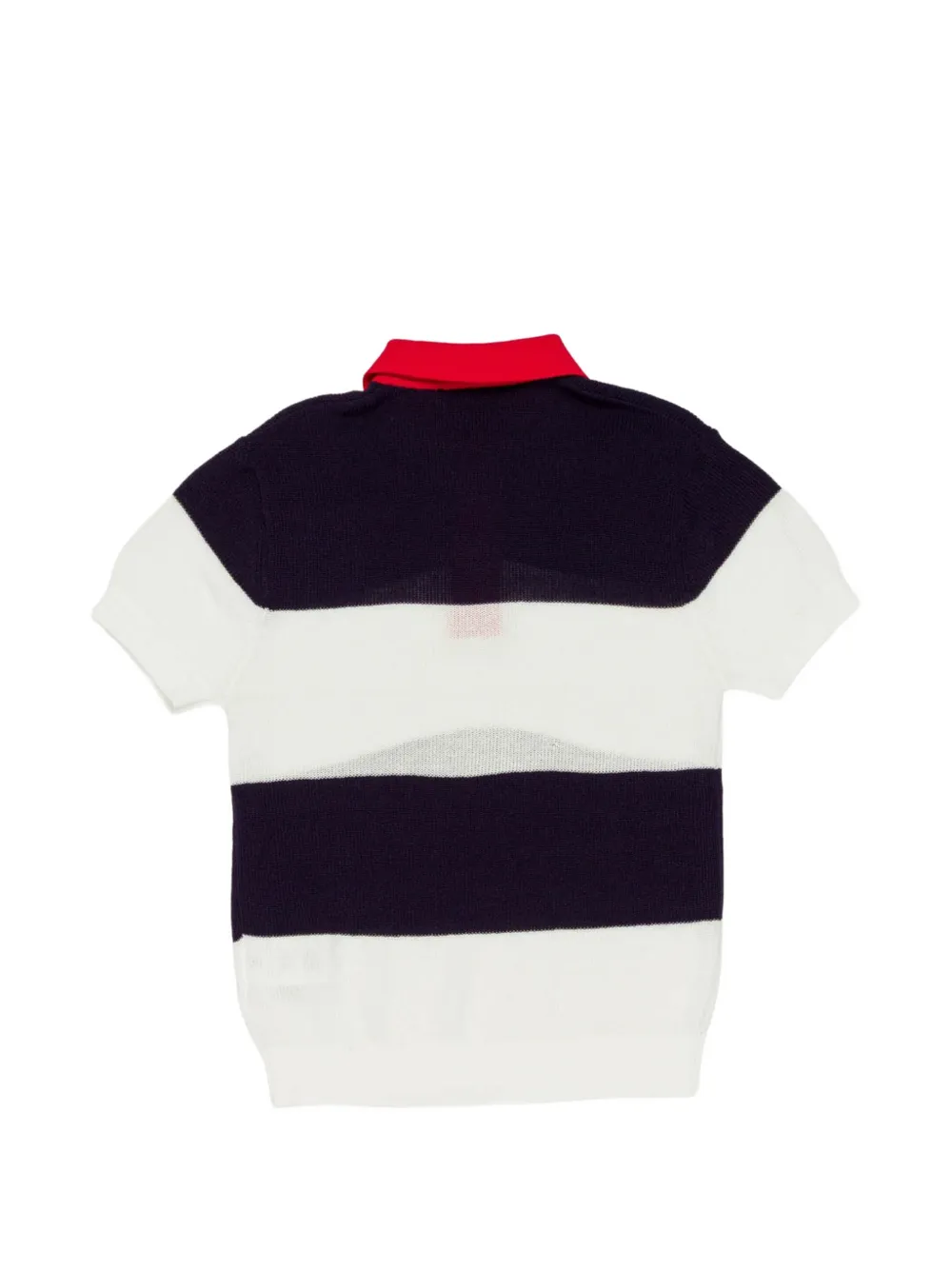  Manuel Ritz Kids Striped Polo Shirt - Blue 