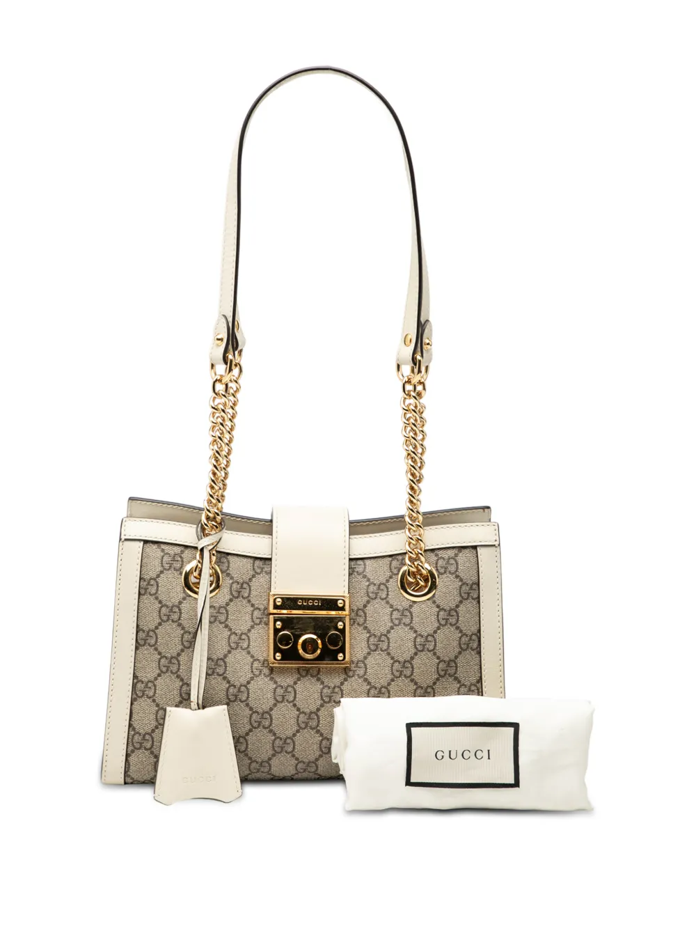 2016-2026 Small Gg Supreme Padlock Tote Bag