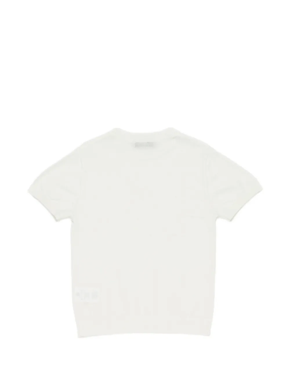  Manuel Ritz Kids Fine-knit T-shirt - White 
