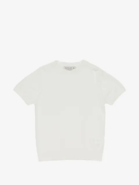Manuel Ritz Kids fine-knit T-shirt
