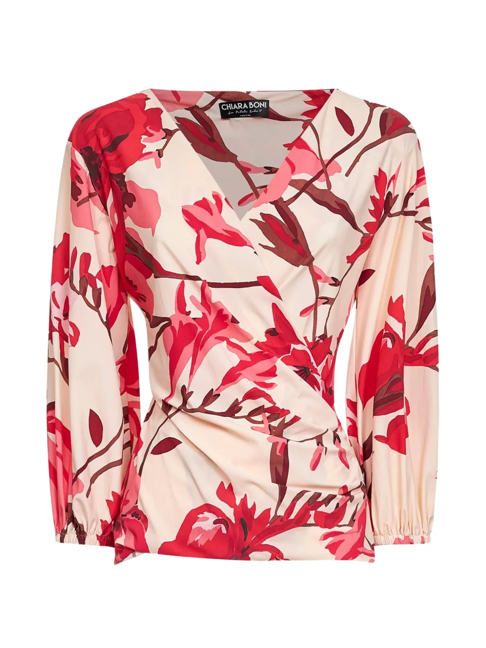 CHIARA BONI La Petite Robe floral-print blouse - Toni neutri