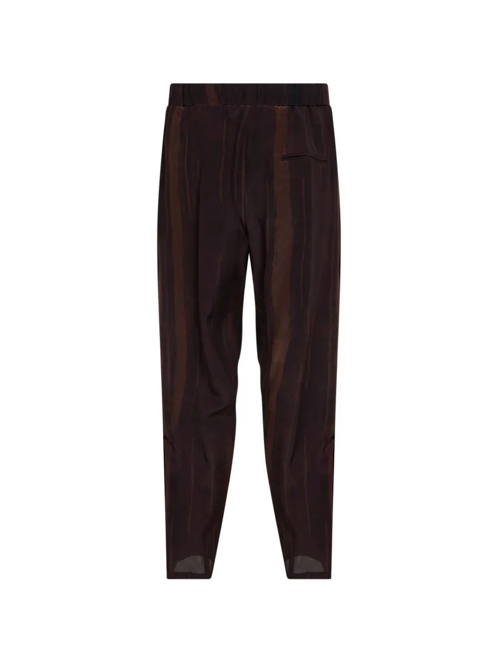 Costumein Broek met toelopende pijpen Bruin