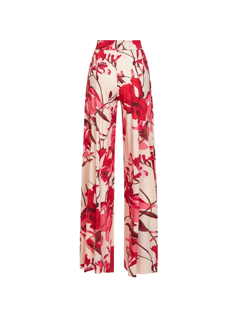CHIARA BONI La Petite Robe Broek met bloemenprint Rood