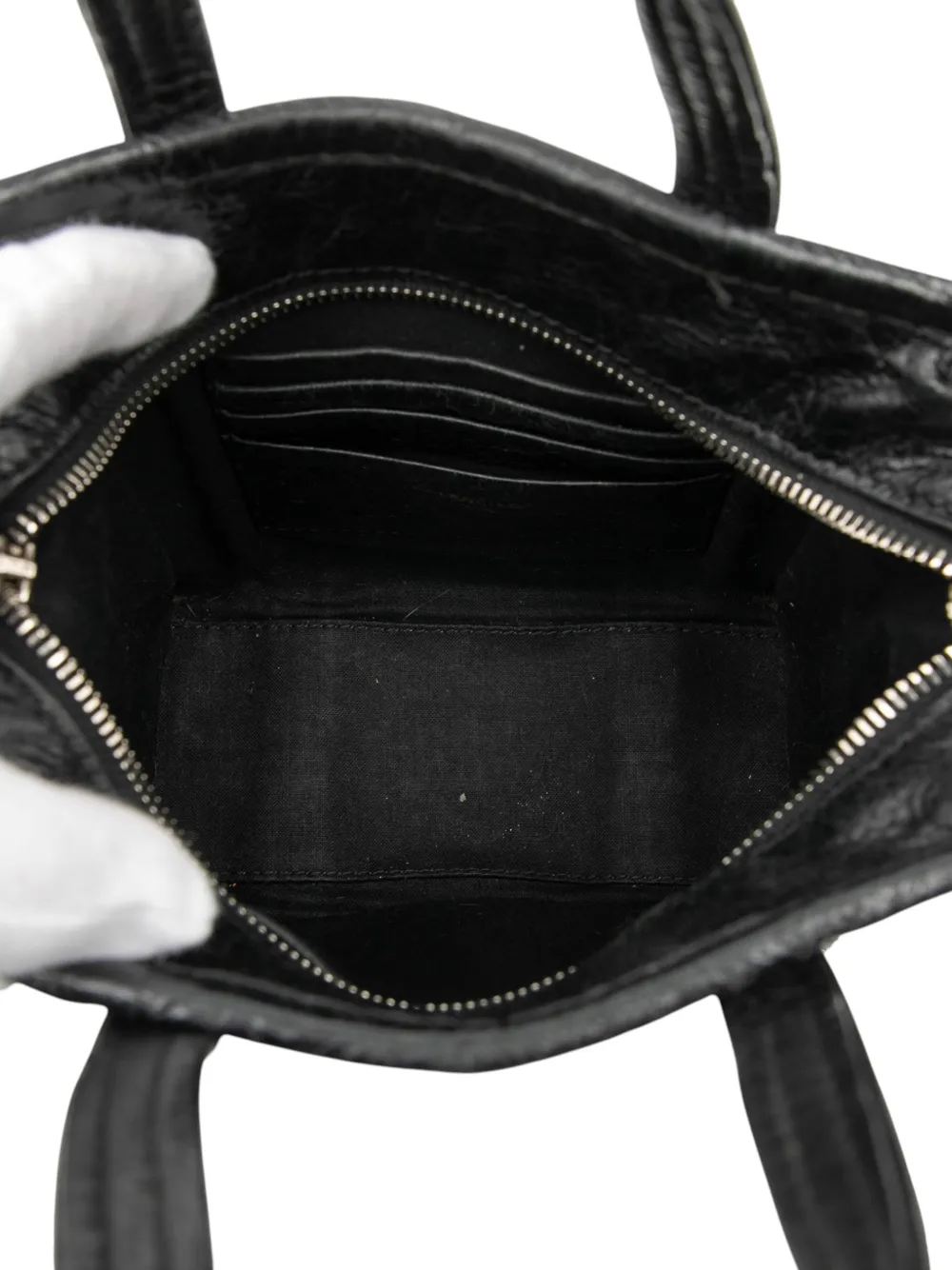 2018 Lambskin Bazar Shopper Xxs Satchel