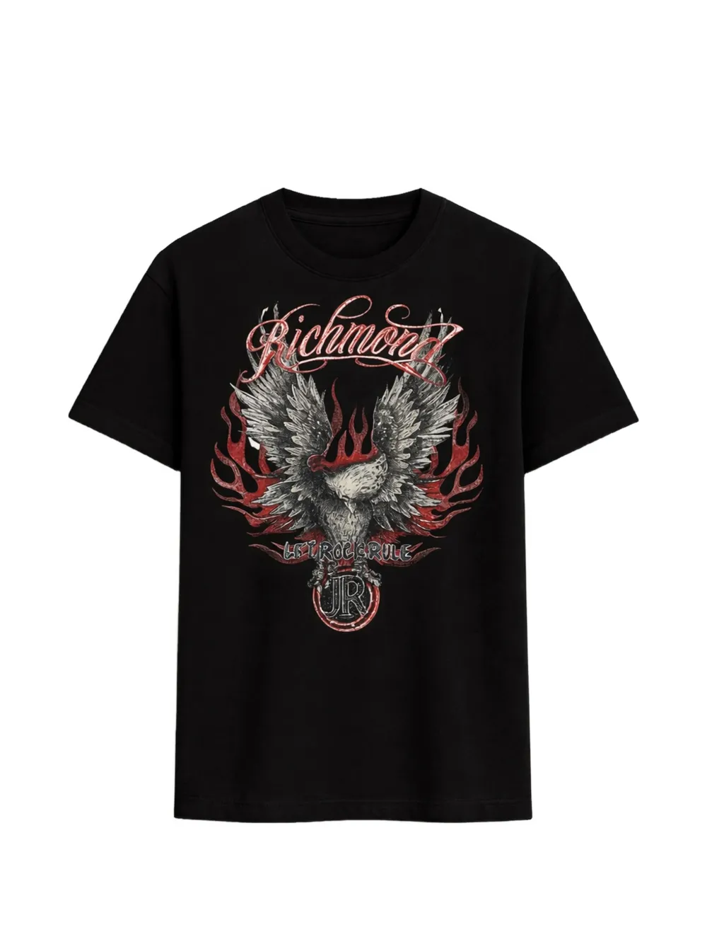 John Richmond graphic-print T-shirt - Nero