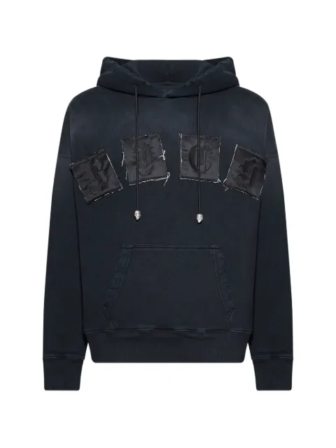 John Richmond appliqué hoodie