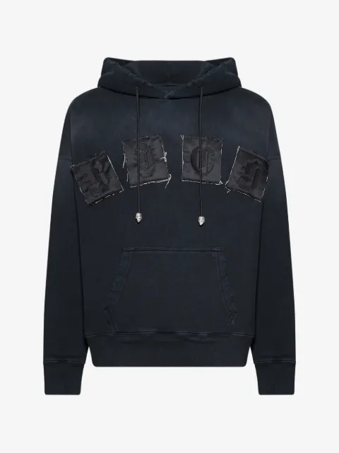 John Richmond appliqué hoodie